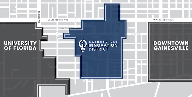 Innovation District location in Gainesville, FL